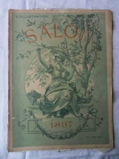 L ILLUSTRATION N°2826 DU 24 AVRIL 1897-SALON 1897-MAUVAIS ETAT VENDU POUR PIECES