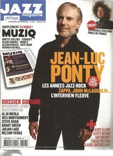 JAZZ MAGAZINE N°627 JEAN-LUC PONTY / DOSSIER GUITARE / KURT ELLING / T. POSTMA