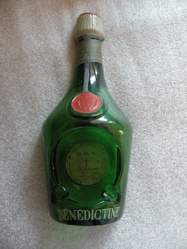 Ancien cendrier bénédictine - ancien,
