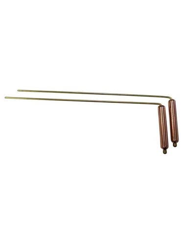 Baguettes parallèles sourcier - baguettes,