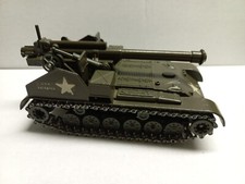 Solido 1/50, blindé US canon Automoteur M41 Gorilla, WW2, version 1969 Tbe (153)