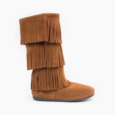 Minnetonka 1652 Brown Suede