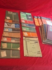 Lot De 43 Revue Technique Automobile Camion Fiat Renault Et Autre Ancienne R.T.A