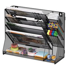 5 Compartiments Métal Porte