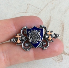 Ancienne Broche Emaillée