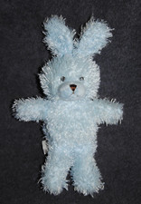 🍀Doudou Lapin Bleu Clair