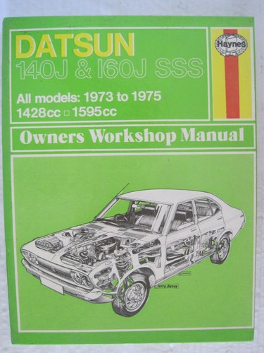 Datsun nissan 140j and 160j - 140j,
