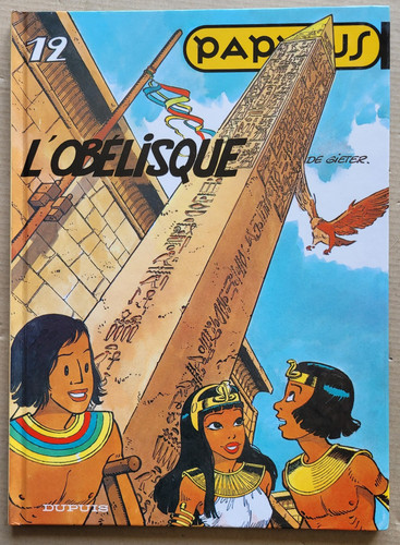 Papyrus obélisque de - l'obélisque,