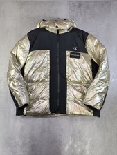 Doudoune Oversized Femme Or Hiver Calvin Klein Jeans Taille  M Neuve