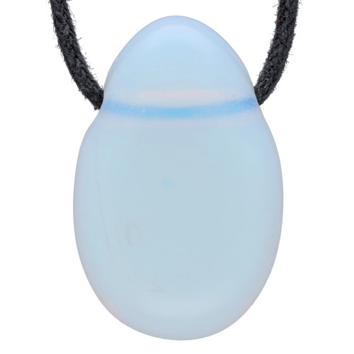 Pendentif verre opale en - pendentif,