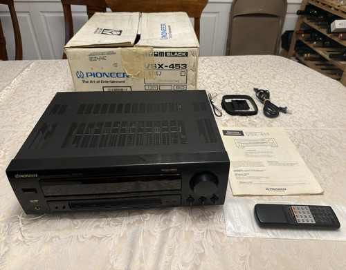Pioneer vsx 453 audio - vsx-453, video