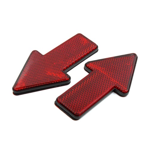 2pc plastique flèche rouge - plastique,
