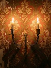 Chandelier mural 2 flammes