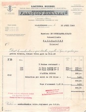1939 FARINE LACTINA SUISSE ETS