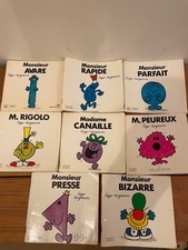Lot 8 Livres Monsieur Madame