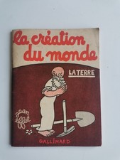 La CRÉATION du MONDE LA TERRE Jean Effel Gallimard 1952 TBE