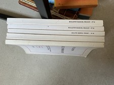 Bulletins Marcel Proust N°41,42,43,44,45-5 vol.