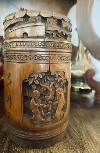 Bitong pot crayon - boîte, À