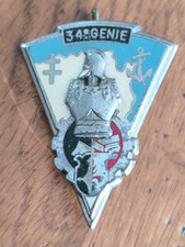 Insigne Militaire 34° Régiment du Génie Drago G2025 /R1