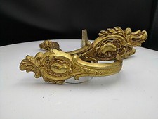 Portes barre à rideaux en bronze, lot de 2, Rocaille style LOUIS XV 