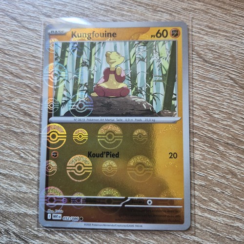 Carte pokémon kungfouine - pokémon,