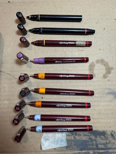 Vends lot isograph rapidograph - vends,