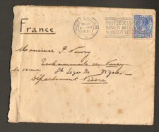 ROTTERDAM (PAYS-BAS) Oblitération Postale "ROTTERDAM" en 1931