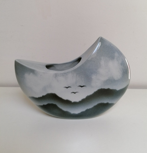 Vase porcelaine virebent - porcelaine,