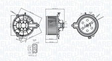 MAGNETI MARELLI Ventilateur