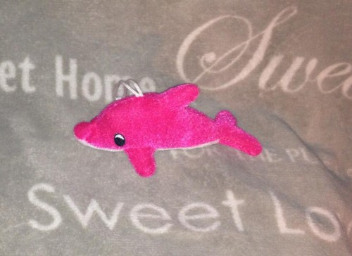 Peluche mini doudou dauphin - peluche,