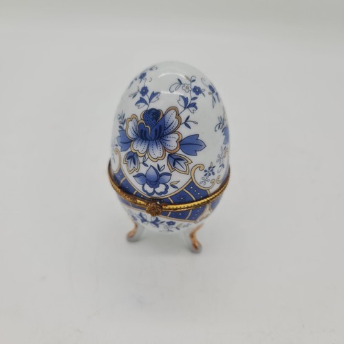 Oeuf porcelaine style fabergé - porcelaine,