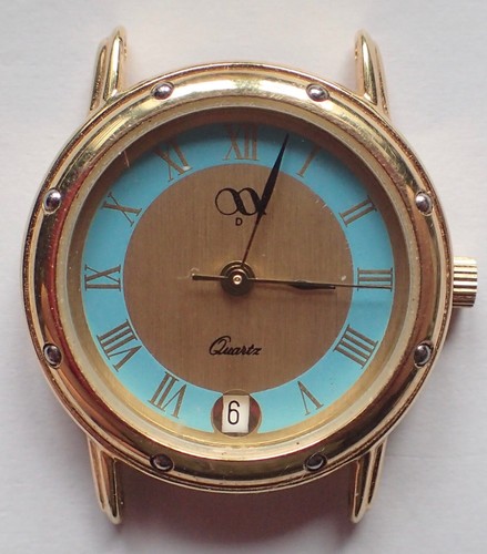 Montre dame dorée mouvement - montre, dorée,