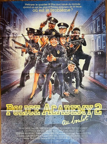 Affiche cinéma police academy - affiche,