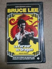 Bruce Lee - Rare K7 VHS La fureur du dragon -  Edition 1981 René Château - TBE