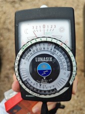 Lunasix F Gossen hand held light exposure f/stop meter vintage