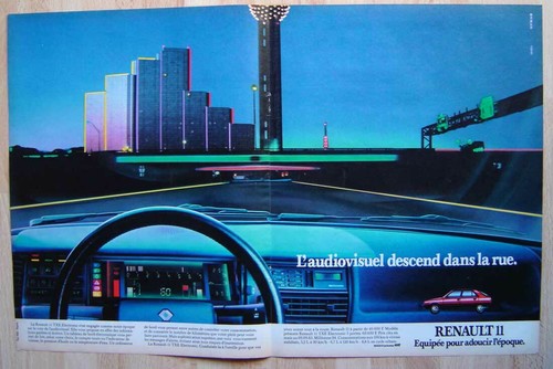 Publicité papier voiture - -,