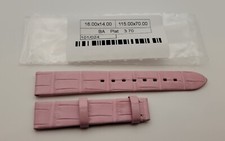 Neuf Authentique Perrelet 1777 Rose Alligator Bracelet Montre 16/14 MM 115+