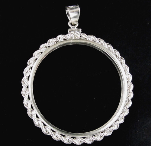 Coin bezel 38mm morgan peace - coin,