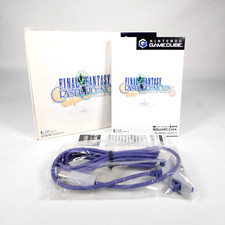 FINAL FANTASY Crystal Chronicles + Cable Link Nintendo Gamecube GC Japan 2