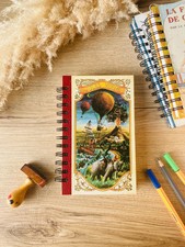 Carnet upcyclé « Jules Verne