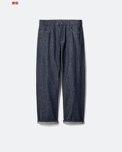 Jean droit uniqlo - jean, selvedge