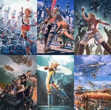 Jeu de cartes postales Final