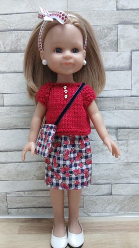 Strawberries doll set cm - set, 32-33