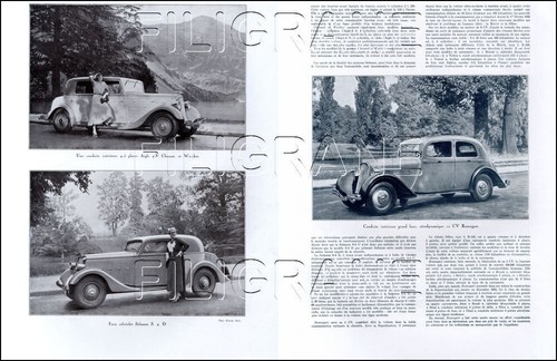 Pages texte gravures 1934 - de,