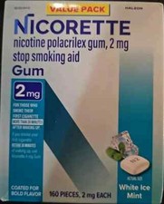 Nicorette Nicotine Gum 2 Mg