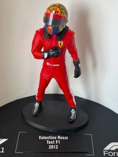 Figurine  Valentino Rossi  1/18  test FERRARI  FORMULE 1  MINICHAMPS BBR SPARK