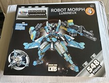 brick by brick- light up morph robot + Super Voiture
