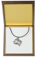 Staffy - Collier Argenté Avec