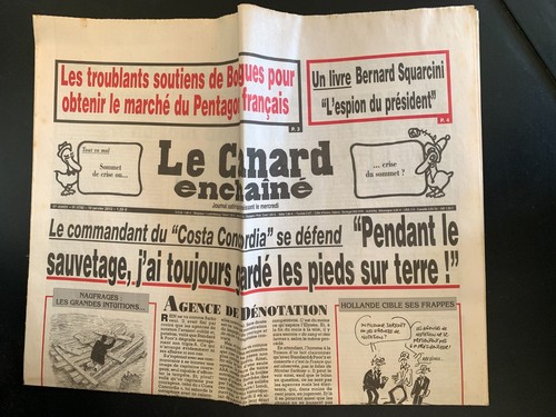 Canard enchaîné - canard,