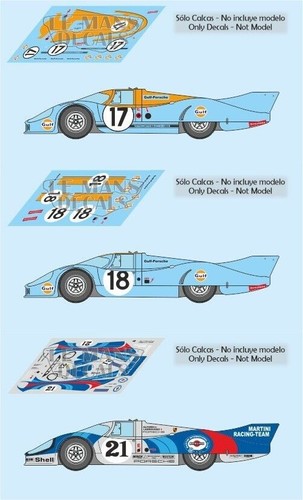 Décal porsche 917 - porsche,